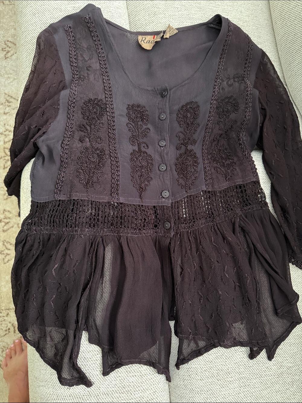 Vintage Hippie Blose